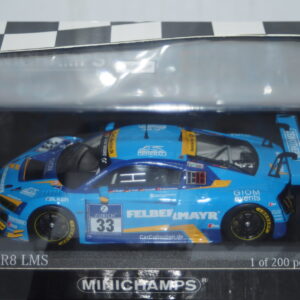 Minichamps audi r8 lms 24hr nurburgring 2016 1:43 437 161133