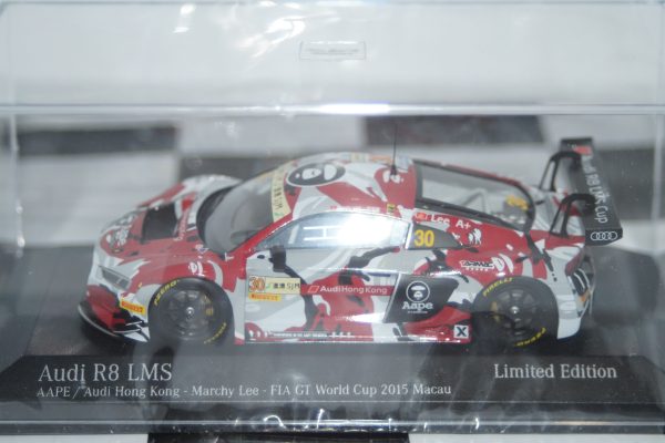 Minichamps audi r8 lms fia gt world cup macau 2015 1:43 437 151130