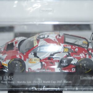 Minichamps audi r8 lms fia gt world cup macau 2015 1:43 437 151130