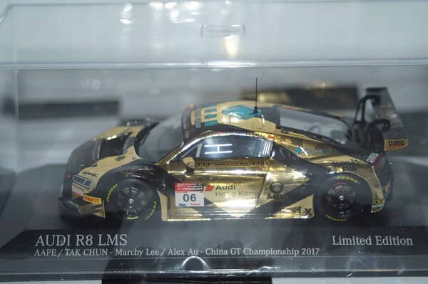 Minichamps audi r8 lms china gt championship 2017 1:43 437 171106