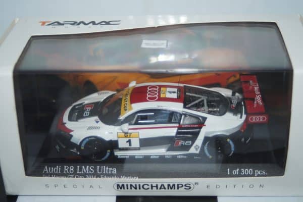 Minichamps audi r8 lms ultra macau gt 3rd #1 2014 1:43 447 140101