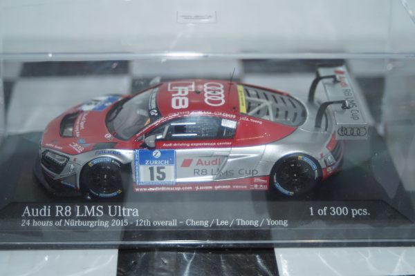 Minichamps audi r8 lms ultra 24hr nurburgring 2015 1:43 447 150115