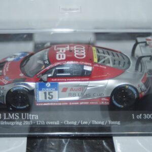 Minichamps audi r8 lms ultra 24hr nurburgring 2015 1:43 447 150115