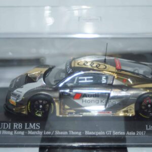 Minichamps audi r8 lms blancpain gt series asia 2017 1:43 437 171105