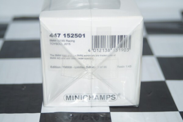 Minichamps bmw 325i compact in red 1:43 ref 80 42 0 024 437