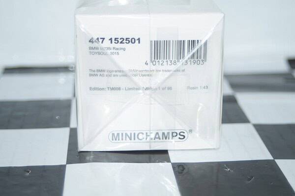 Minichamps bmw 325i compact in red 1:43 ref 80 42 0 024 437