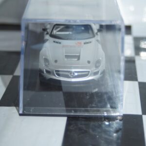 Minichamps mercedes benz slr amg gt3 2014 silver 1:43 413 143293