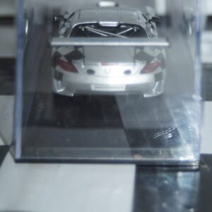 Minichamps mercedes benz slr amg gt3 2014 silver 1:43 413 143293