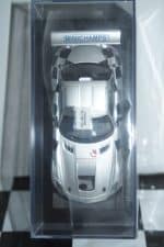 Minichamps mercedes benz slr amg gt3 2014 silver 1:43 413 143293
