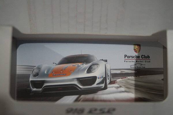 Minichamps porsche 918 rsr silver #22 wap 020 191 0c 1:43
