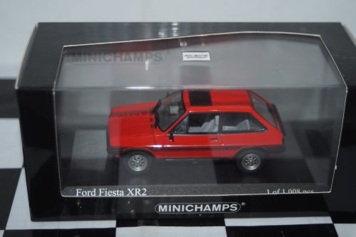 Minichamps ford fiesta xr2 1978 red ref 400 0851612 1:43 diecast