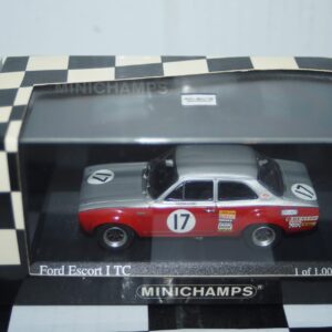 Minichamps ford escort mk1 tc #79 500km nurburgring 1968 stommelen 400 688179 1:43