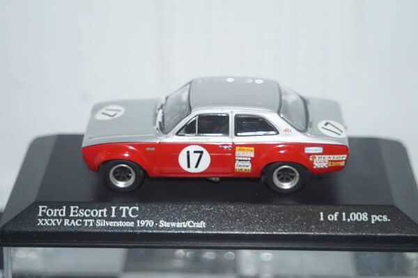 Minichamps ford escort mk1 tc #79 500km nurburgring 1968 stommelen 400 688179 1:43
