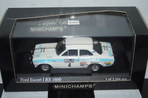 Minichamps ford escort mk1 rs 1600 #114 brands hatch 1971 fitzpatrick 400 718114 1:43