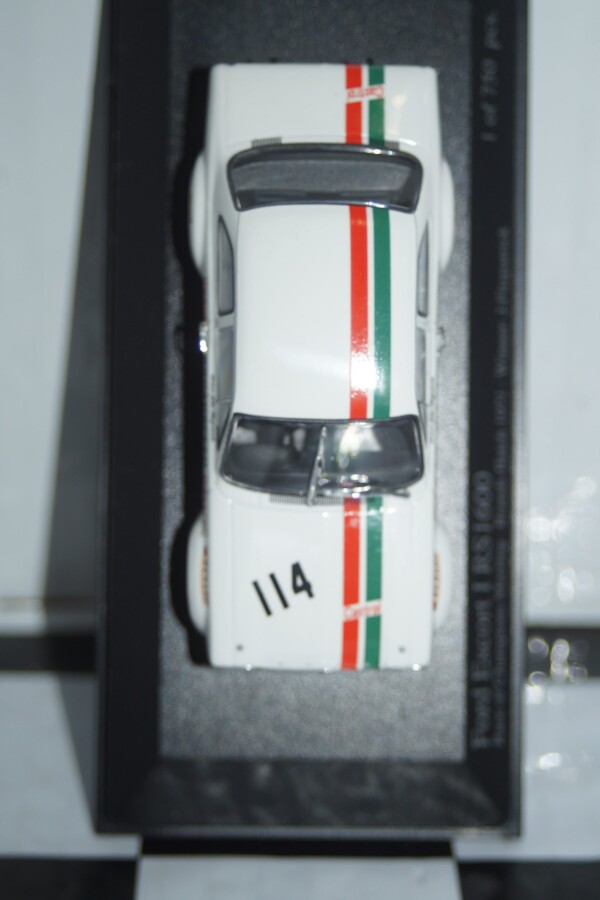 Minichamps ford escort mk1 rs 1600 #114 brands hatch 1971 fitzpatrick 400 718114 1:43