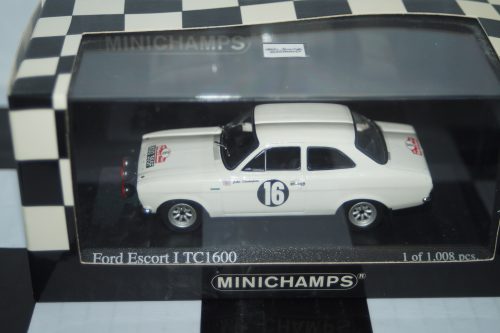 Minichamps ford escort mk1 rs 1600 #4 rac rally 1972 r.clark 400 728104 1:43