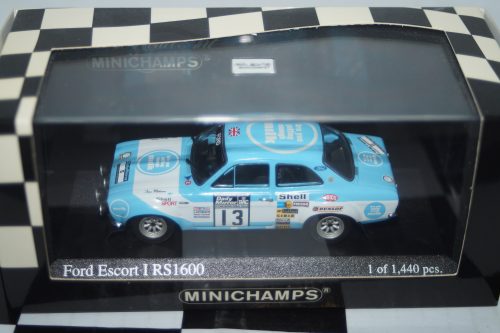 Minichamps ford escort mk1 rs 1600 #13 rac rally 1973 makinen 400 738113 1:43
