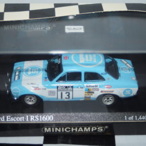Minichamps ford escort mk1 rs 1600 #13 rac rally 1973 makinen 400 738113 1:43