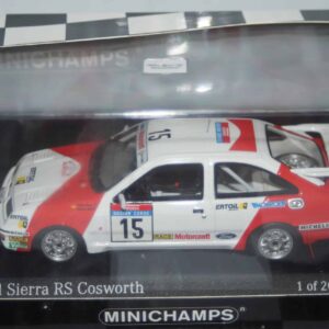 Minichamps ford sierra rs cosworth #15 tour de corse rally 1987  437 878015 1:43