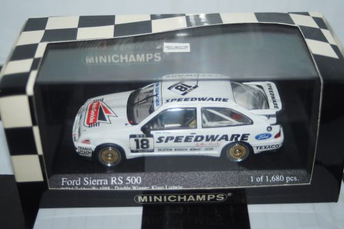 Minichamps ford sierra rs 500 #25 team grab dtm 1989 biela 430 898025 1:43