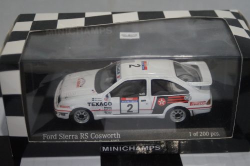 Minichamps ford sierra rs cosworth #2 tour de corse rally 1987  437 878002 1:43