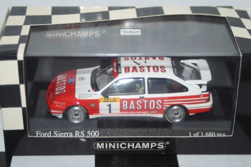 Minichamps ford sierra rs 500 #18 winner dtm zolder 1988 437 888018 1:43