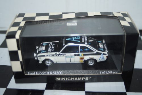 Minichamps ford escort mk2 rs1800 #1 rac 1975 makinen 400 758401 1:43