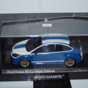Minichamps ford focus rs le mans edition 2010 white with blue 400 088172 1:43