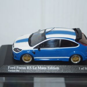 Minichamps ford focus rs le mans edition 2010 white with blue 400 088172 1:43