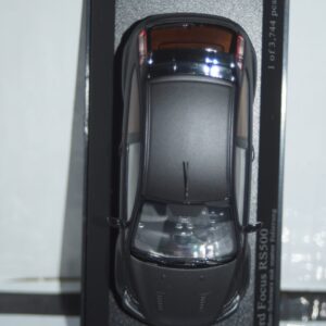 Minichamps ford focus rs500 (dealer box) 2010 matt black ltd 500 1:43