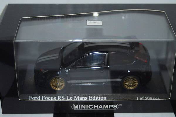Minichamps ford focus rs le mans edition 2010 white with blue 400 088172 1:43