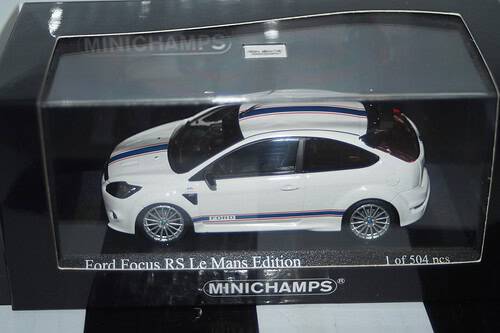 Minichamps ford focus rs le mans edition 2010 black 400 088166 1:43
