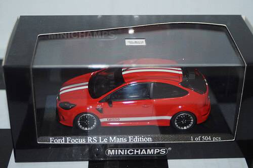 Minichamps ford focus rs le mans edition 2010 red 400 088167 1:43
