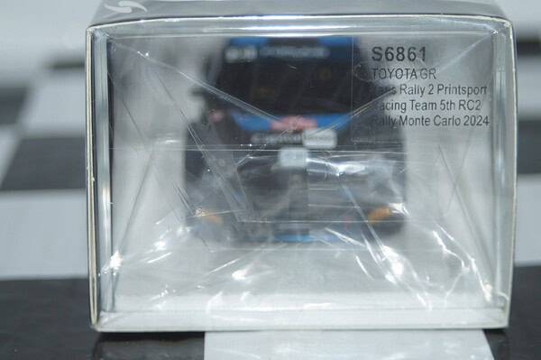 Spark toyota gr yaris 5th rc2 monte carlo 2024 s.pajari #23 1:43 resin s6861