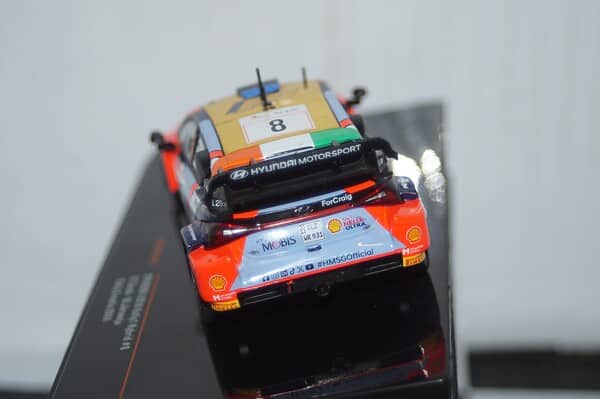 Ixo hyundai i20 n rally1 #8 rally croatia 2024 o.tanak 1:43 ram933b.22