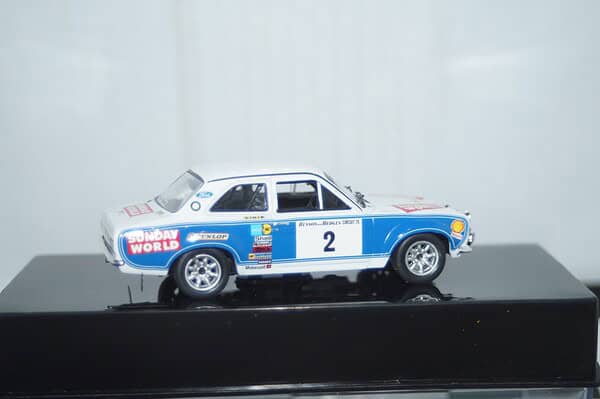 Ixo ford escort mk1 rs 1600 #2 circuit of ireland 1975 rac438.22 1:43 diecast