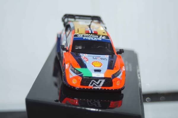 Ixo hyundai i20 n rally1 #11 kenya safari rally 2024 t.neuville 1:43 ram939.22