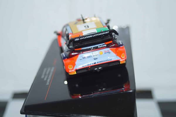 Ixo hyundai i20 n rally1 #9 rally croatia 2024 a.mikkelsen 1:43 ram933c.22
