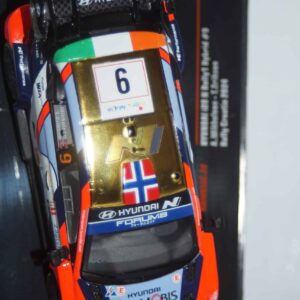 Ixo hyundai i20 n rally1 #9 rally croatia 2024 a.mikkelsen 1:43 ram933c.22