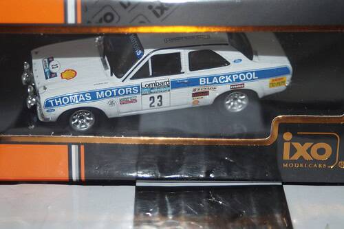 Ixo ford escort mk2 rs 1800 #14 haspengouw rally 1981 rac441.22 1:43 diecast