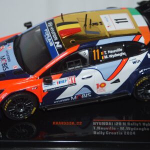 Ixo hyundai i20 n rally1 #11 rally croatia 2024 t.neuville 1:43 ram933a.22