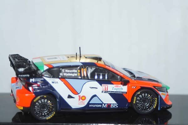 Ixo hyundai i20 n rally1 #11 rally croatia 2024 t.neuville 1:43 ram933a.22