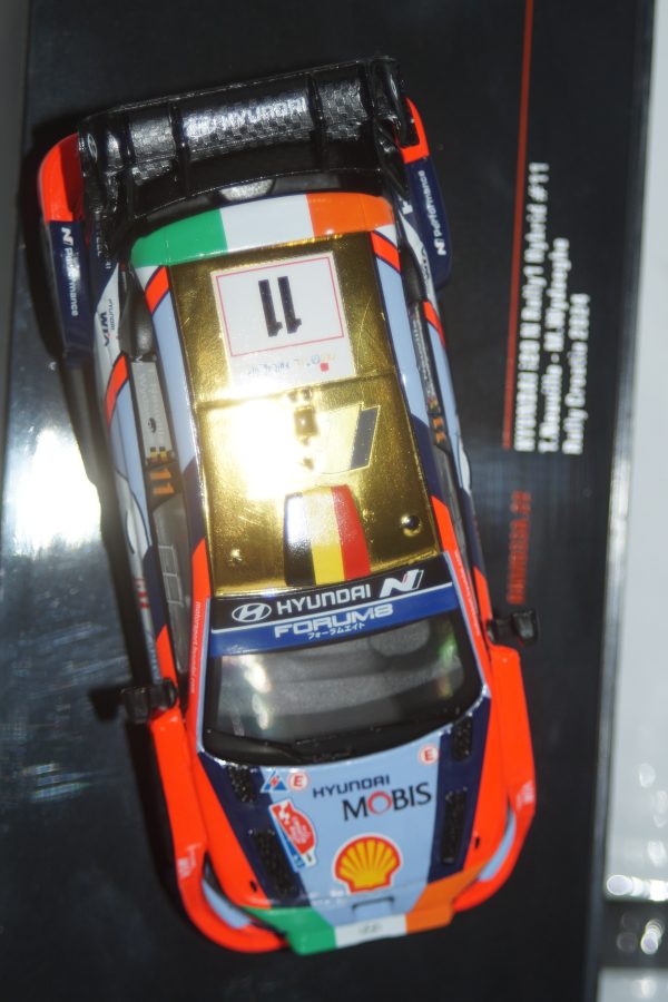 Ixo hyundai i20 n rally1 #11 rally croatia 2024 t.neuville 1:43 ram933a.22