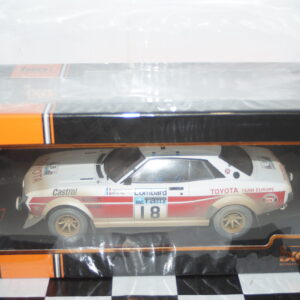 Ixo toyota celica 2000 gt(ra21) #14 rac rally 1977 p-i.walfridson 1:18 18rmc189b