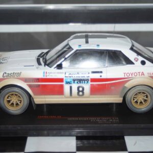 Ixo toyota celica 2000 gt(ra21) #18 rac rally 1977 j-l.therier 1:18 18rmc189c