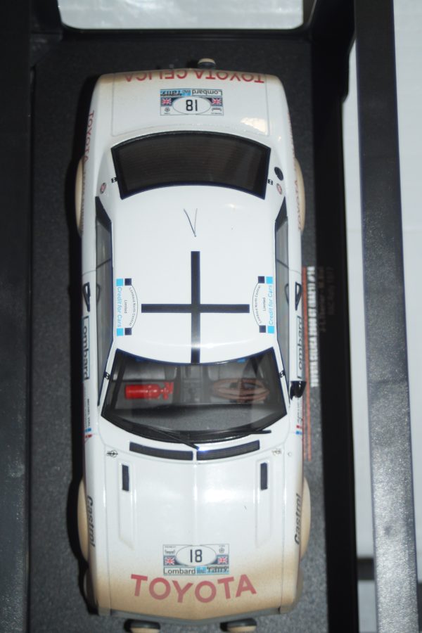 Ixo toyota celica 2000 gt(ra21) #14 rac rally 1977 p-i.walfridson 1:18 18rmc189b