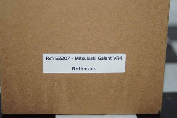 Avant slot mitsubishi galant vr4 "rothmans" #6 1:32 ref 52207