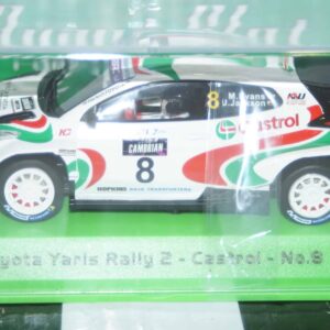 Avant slot toyota yaris rally m.evans castrol #8 1:32 ref 52604a