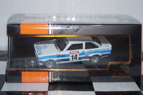 Ixo ford escort mk2 rs 1800 #14 haspengouw rally 1981 rac441.22 1:43 diecast