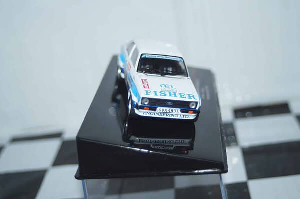 Ixo ford escort mk2 rs 1800 #14 haspengouw rally 1981 rac441.22 1:43 diecast